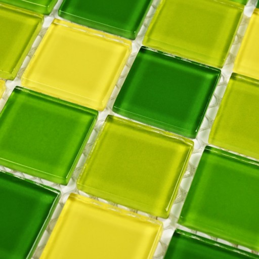 Мозаика стеклянная Apple mix 300*300 мм